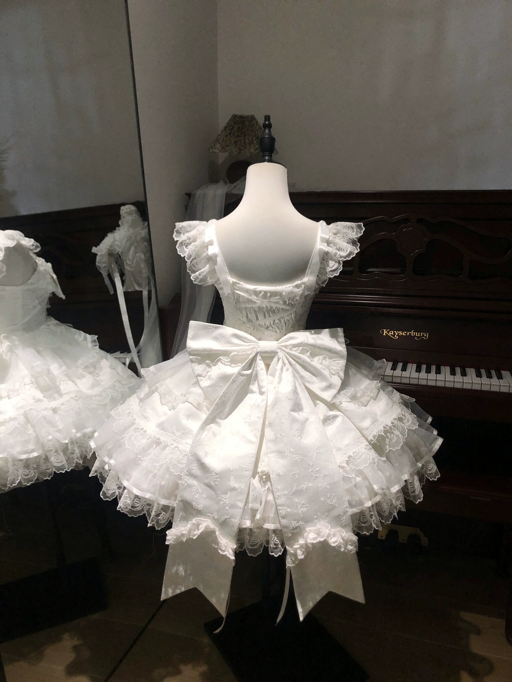 Sugar Girl- Fleeting Isle - Sweet Lolita Ballet Style Jumper Dress