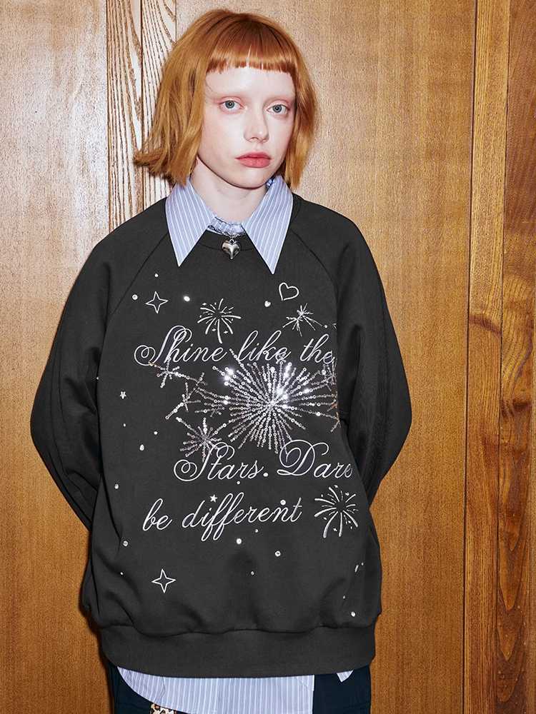 Embroidered sweatshirt【s0000009835】