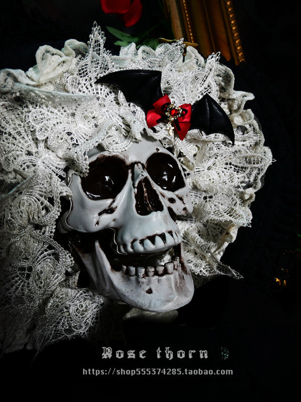 Rose Thorn - Multicolors Gothic Lolita Little Bat Brooch Hairpin