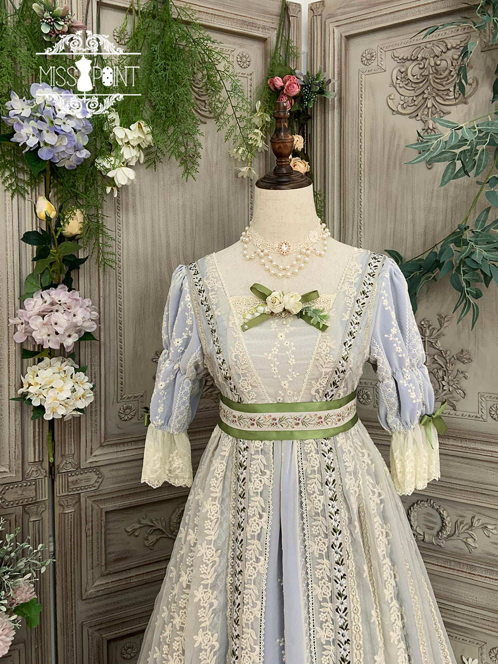 Miss Point - The Sally Gardens - Elegant Lolita Empire-cut OP Dress