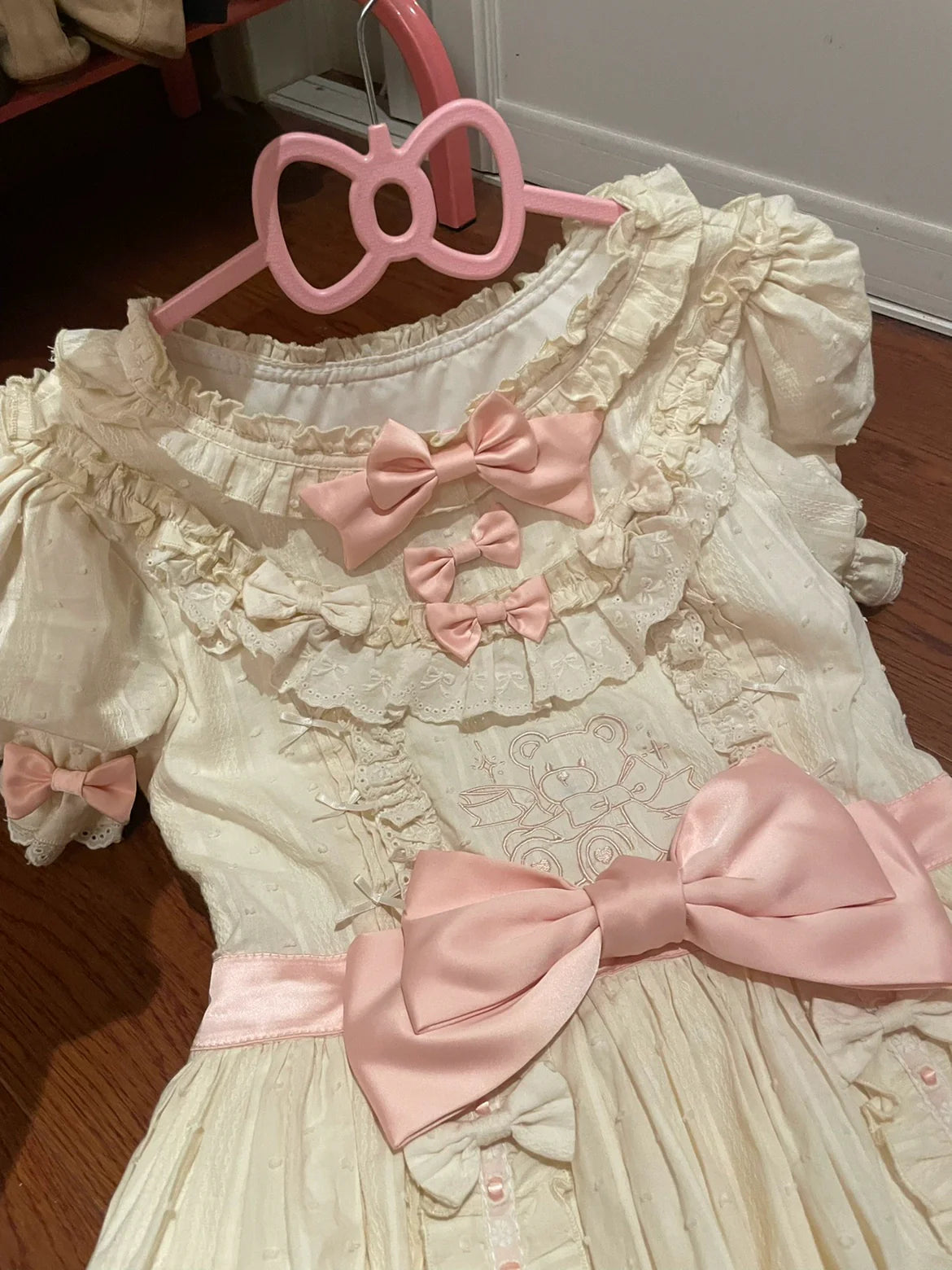 Seventeen Girls - Vintage Sweet Bear - Sweet Lolita OP Fullset Lolita Headdress