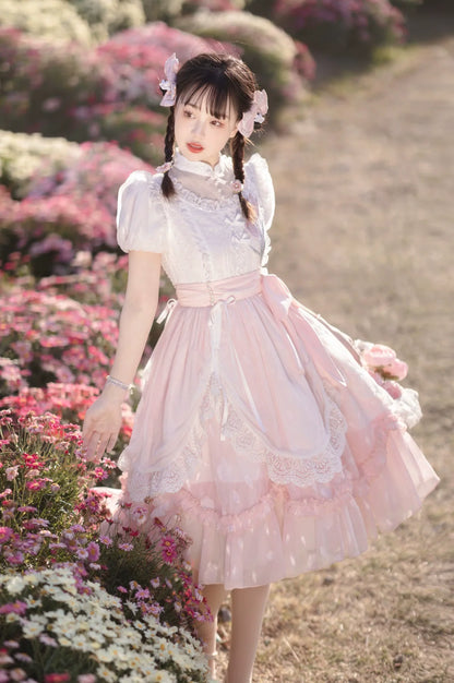 Cornfield Lolita - Elegant Lolita Dress Short Sleeve OP