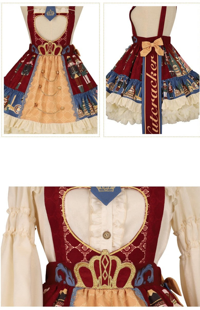 YingLuoFu - Santa Clara - Kawaii School Lolita JSK