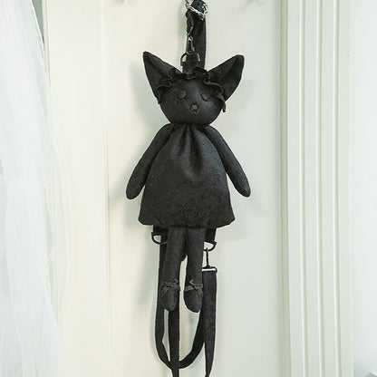 With PUJI - Puppet Box - Kawaii Lolita Bag Lamb Kitten Detachable Bag Dress Hat