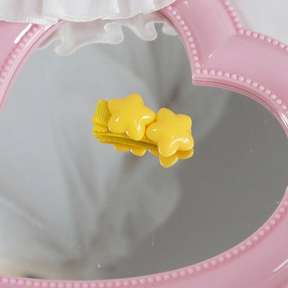 MaoJiang Handmade - Sweet Lolita Hair Pins Star Shape Multicolor