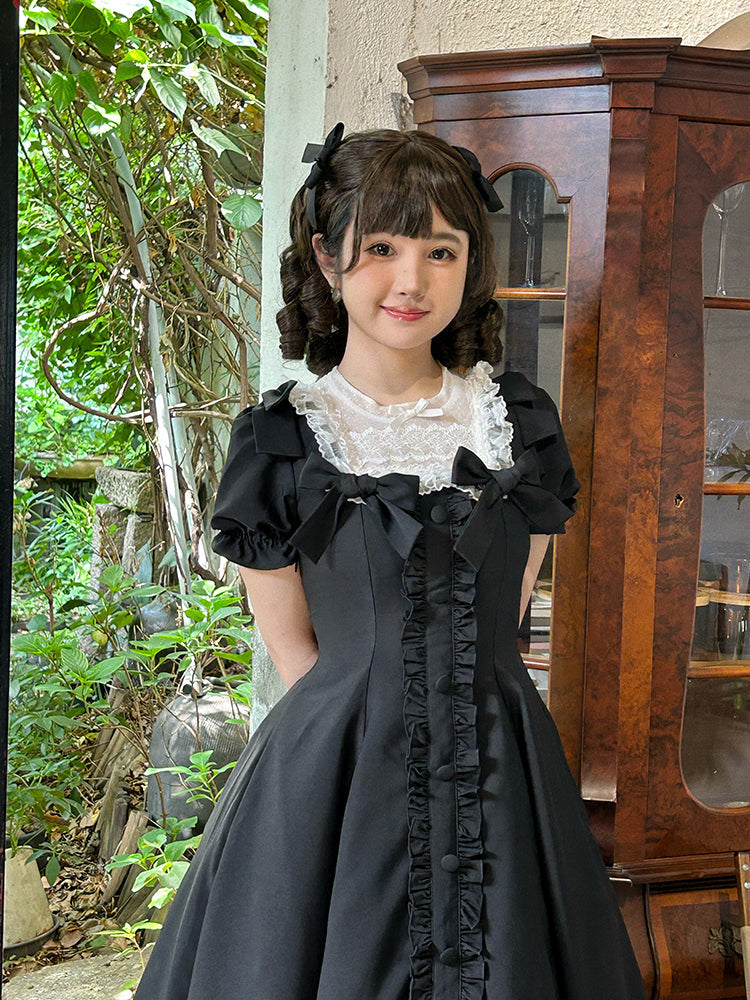 Sweet Wood - Long Vesion Elegant and Vintage Lolita OP