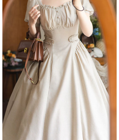 Forest Wardrobe - Chantilly Forest - Classic Lolita OP Dress With Square Neck & Underskirt