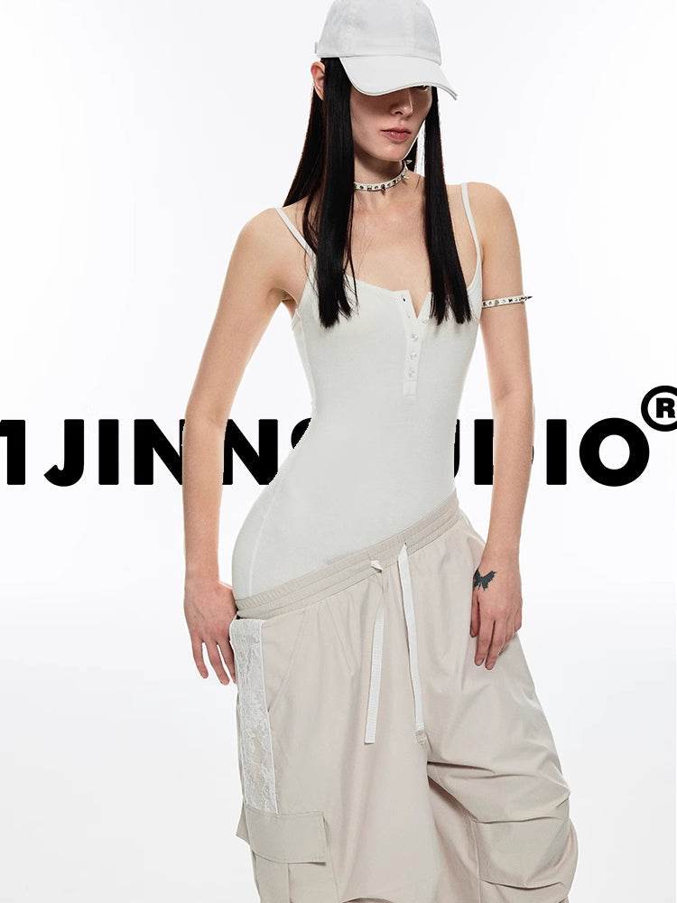 Sexy suspender jumpsuit【s0000007033】