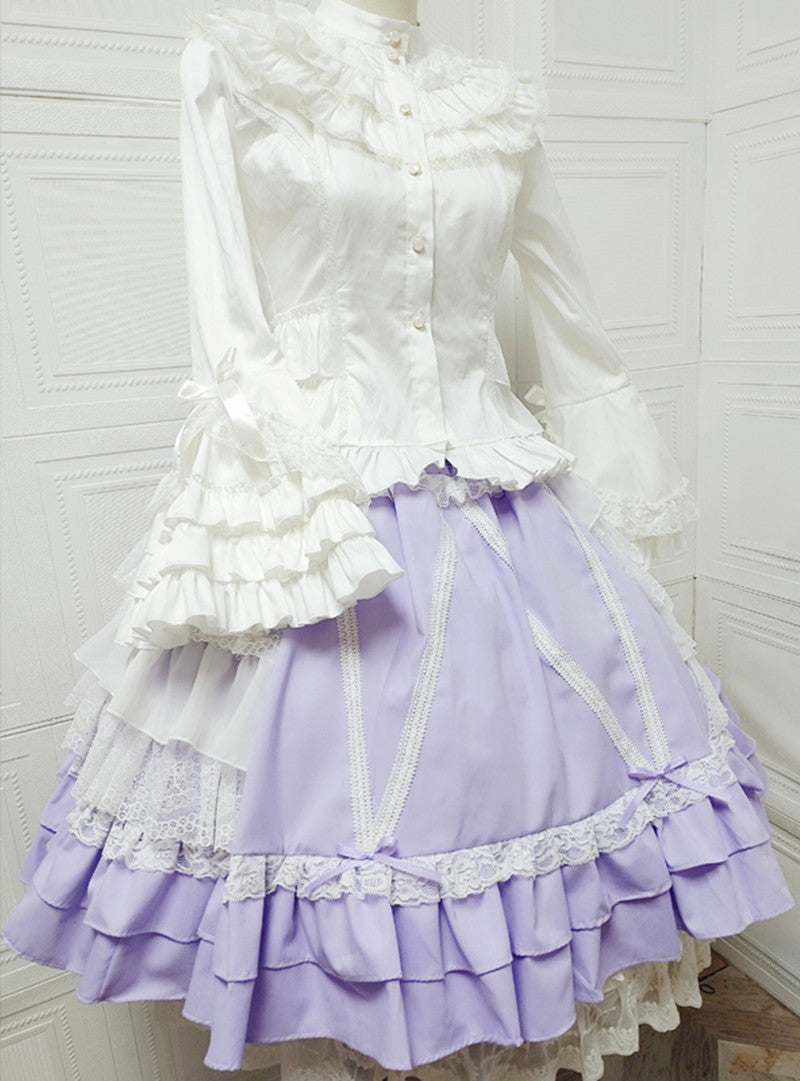 Sweet Angel - No.165 - Classic Lolita Blouse & SK