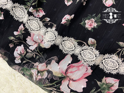 Miss Point - French Rose - Elegant Lolita JSK Dress