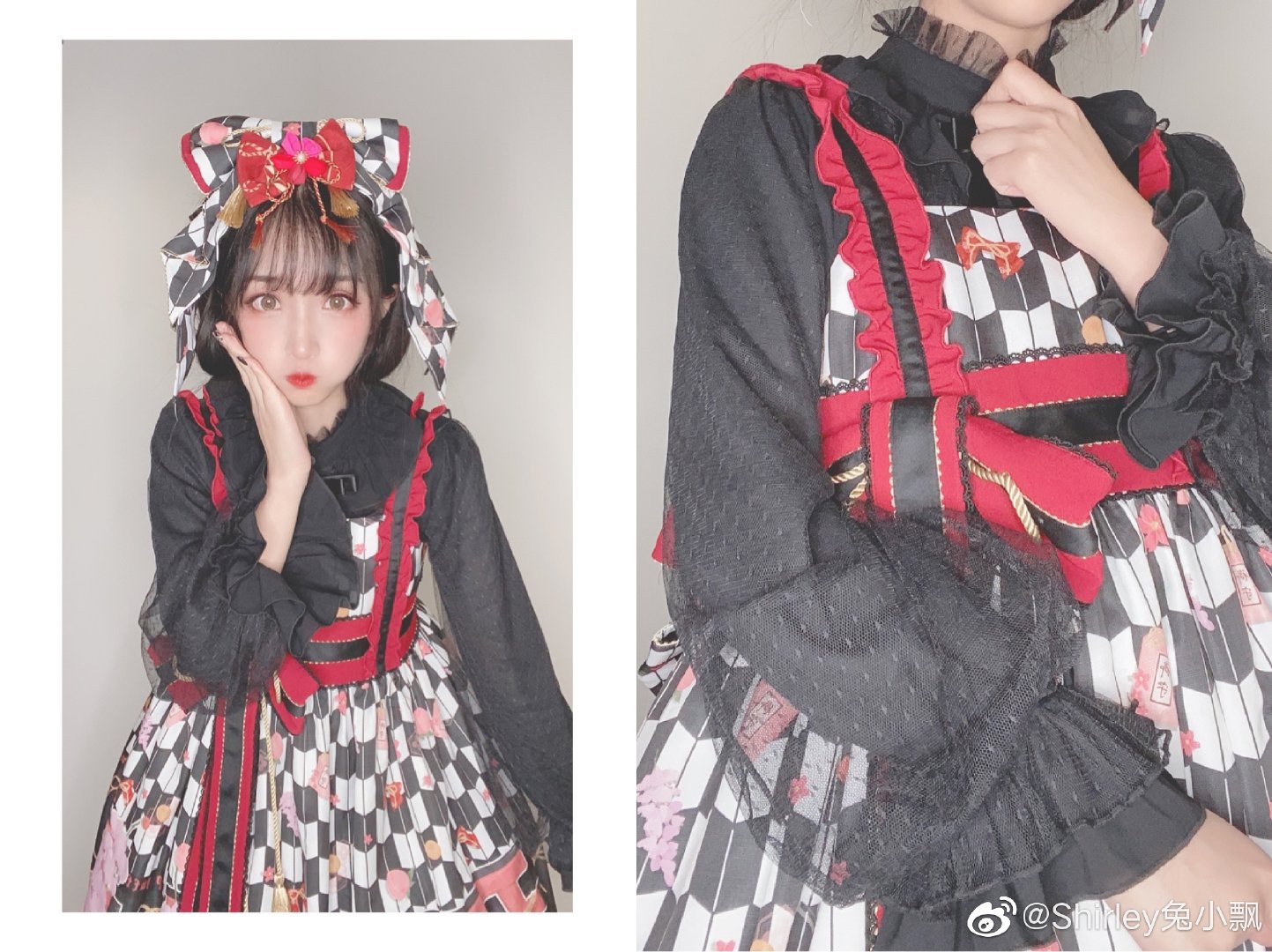 Kencrlo - Dim Moonlight - Classic Lolita Chiffon Yarn Inner Blouse