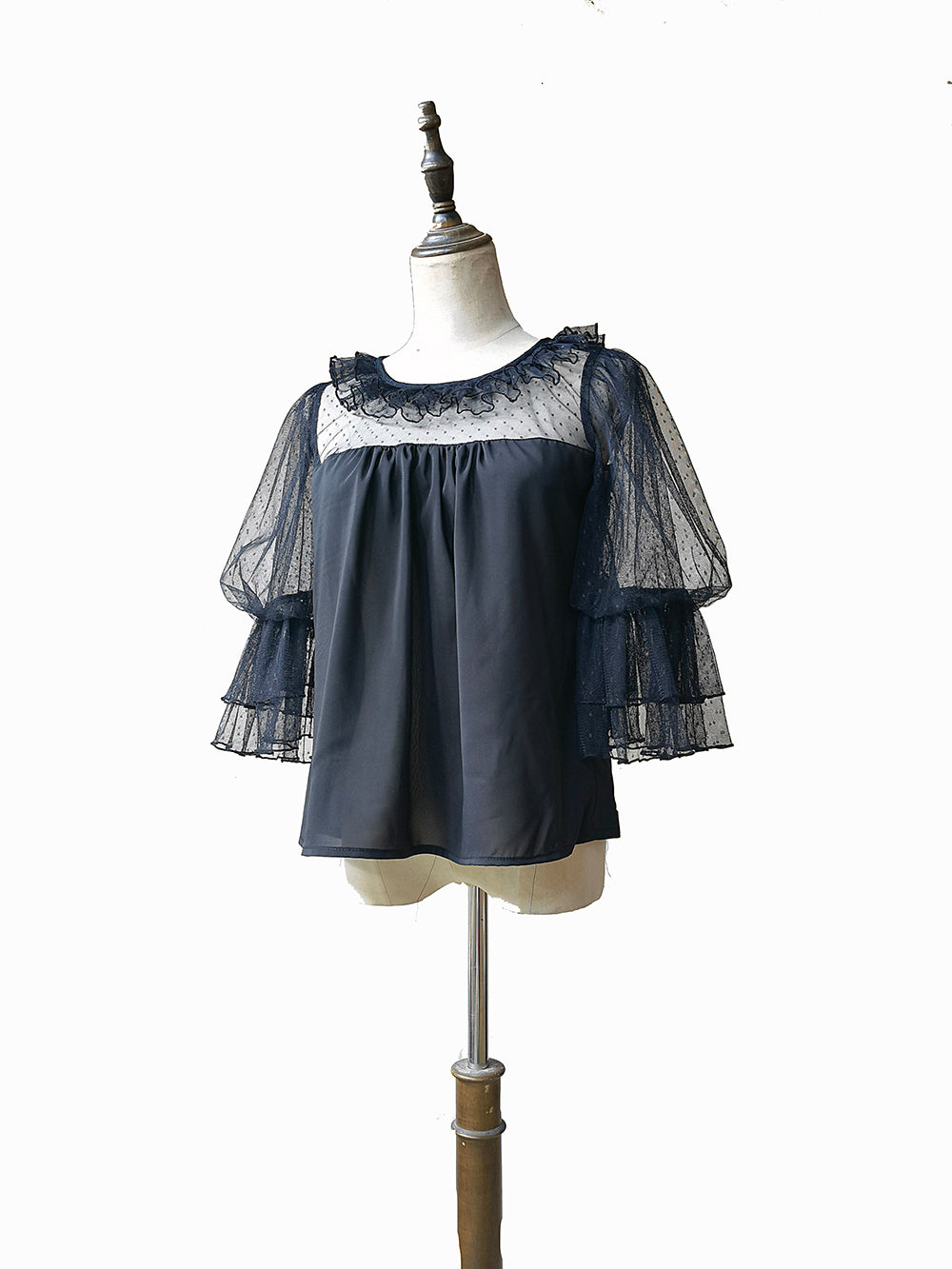 Infanta - Doll Lolita Puff Sleeve Blouse