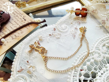 Miss Point - Golden Movement - Elegant Lolita Waistcost Short Vest Customized