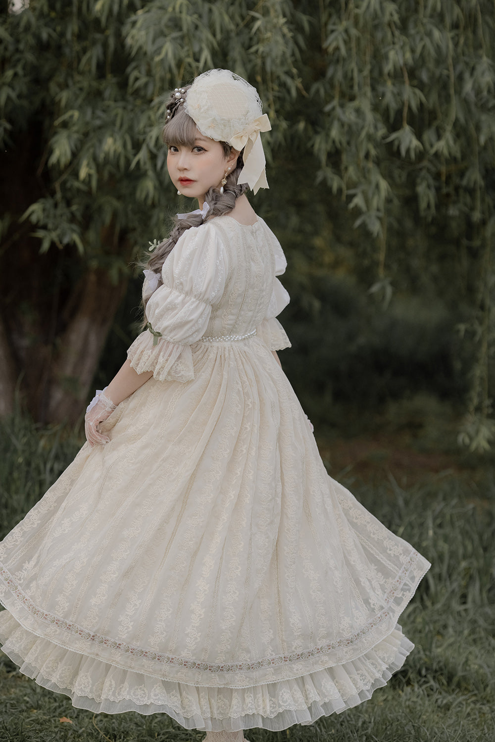 Miss Point - The Sally Gardens - Elegant Lolita Empire-cut OP Dress