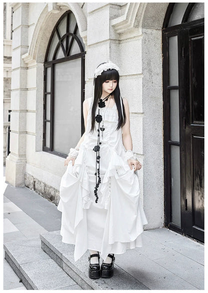 With PUJI - Dream - Daily Twins Lolita JSK, Loose Fit, Hidden Pockets