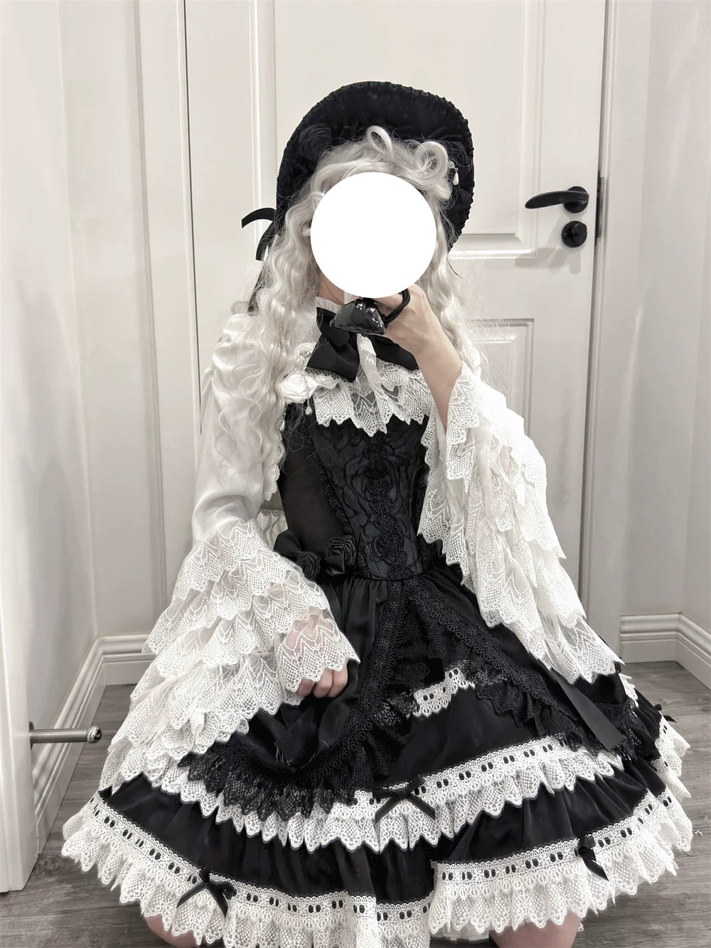 LeMiroir - Saint - Gothic Lolita Bolero Skirt Mermaid Dress Corset