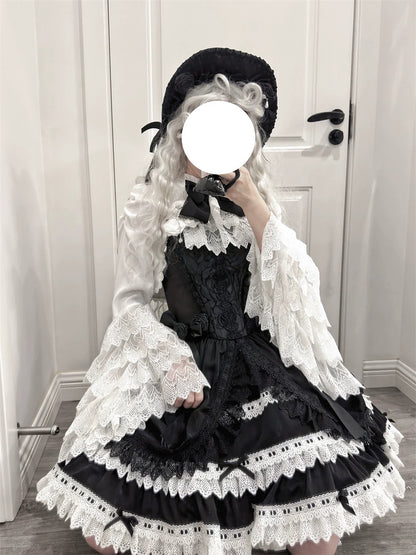 LeMiroir - Saint - Gothic Lolita Bolero Skirt Mermaid Dress Corset