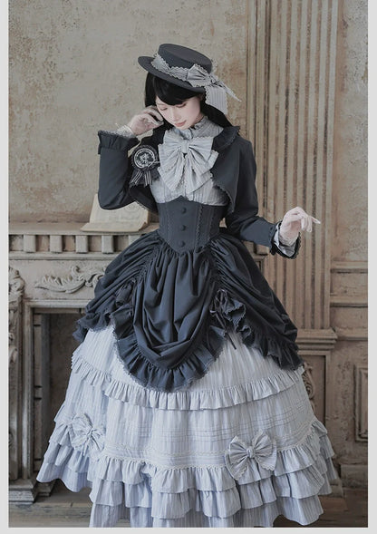 Alice Girl - Duke of Victoria - Classic Lolita Top Hat & Brooch