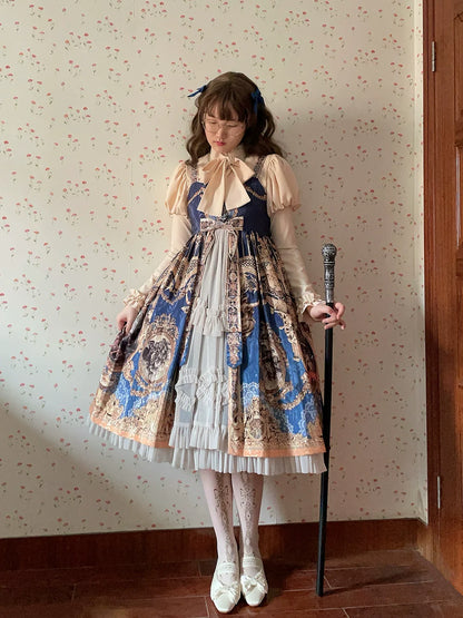 Miss Point - Classical Chocolate - Classic Lolita Blouse Customized Reteo Lolita Shirt