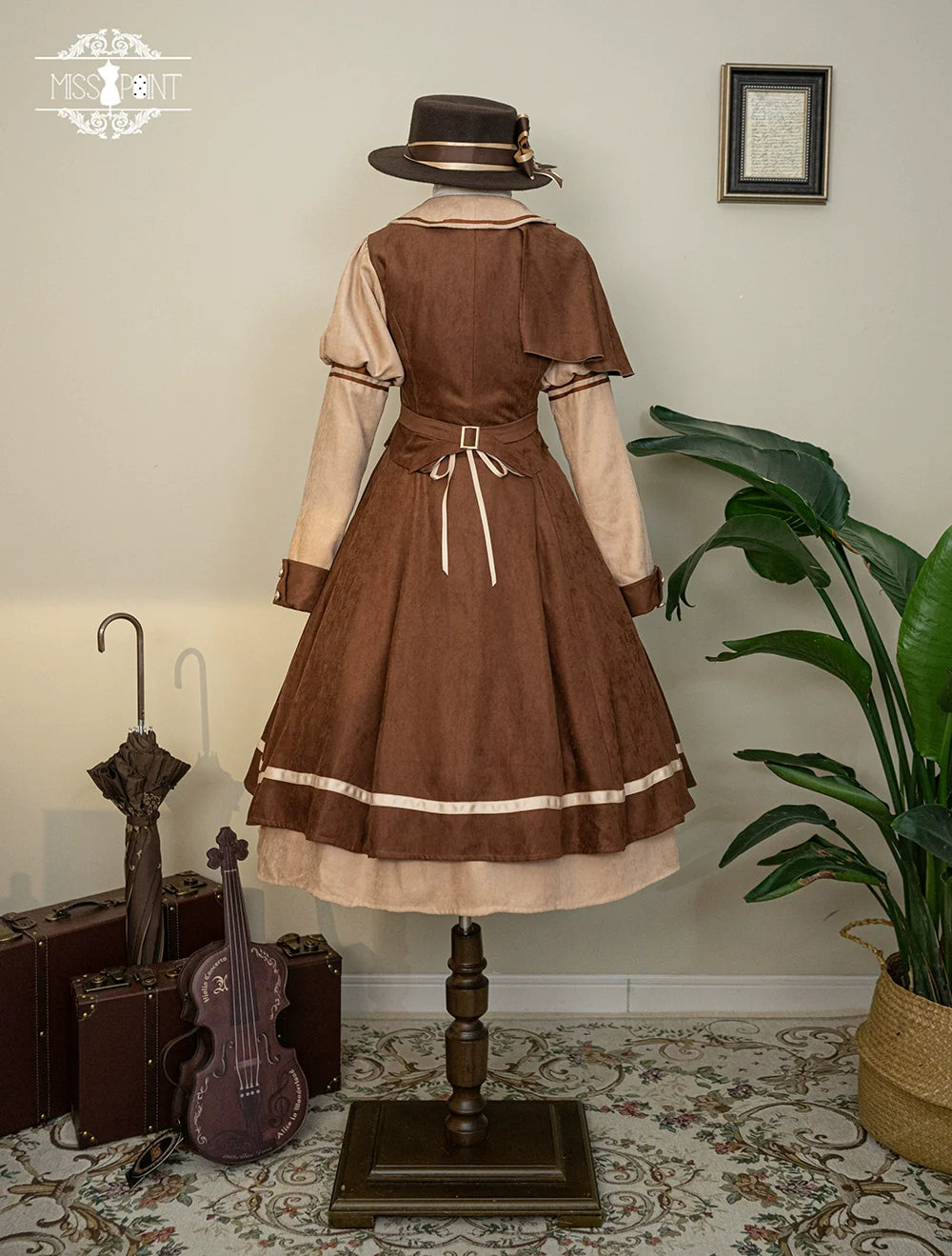 Miss Point - Elegant Lolita Coat - Golden Movement Customized Short Coat