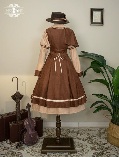 Miss Point - Elegant Lolita Coat - Golden Movement Customized Short Coat