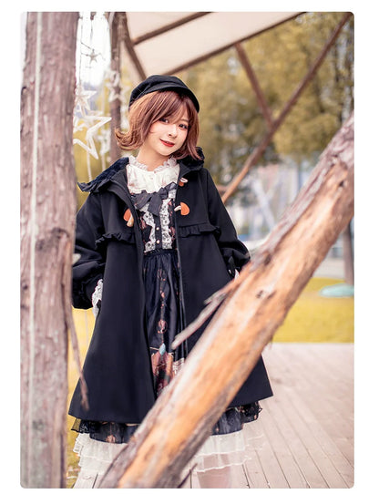 Fairy Cat - Sweet Lolita Coat Autumn and Winter Lolita Outwear