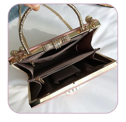 Prime Sister - Gothic Lolita Retro Bag Baroque Square Crossbody Bag