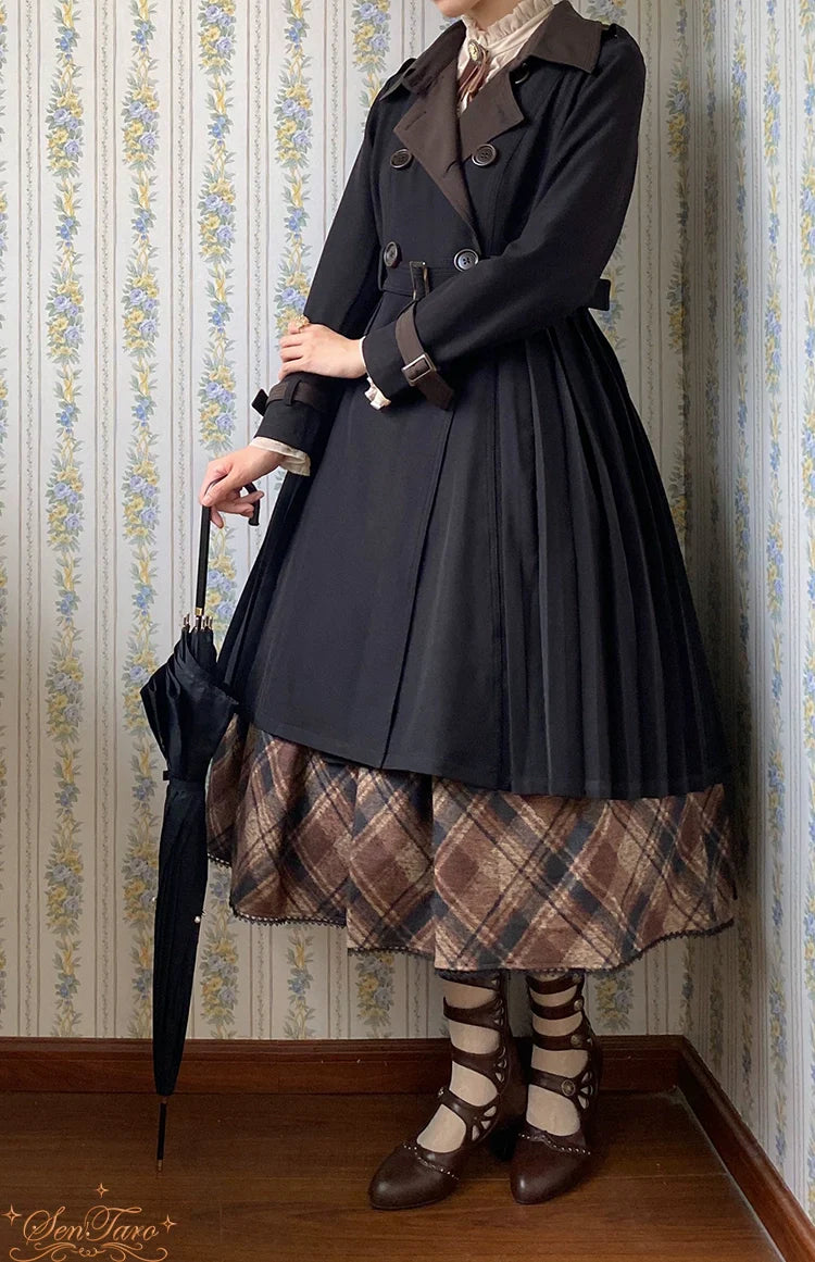 Sentaro - Floral Carved - Vintage Lolita Shoes Mary Jane Hollow-out Ankle Boots