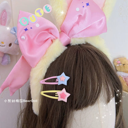 Bear Doll - Kawaii Lolita Hair Pin Adult Children Hello Kitty Hair Clip