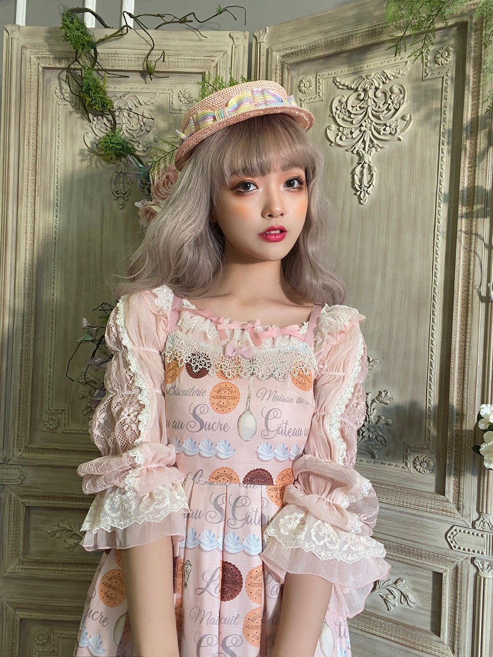 Miss Point - The Sally Gardens - Lotus Root Sleeve Lolita Blouse
