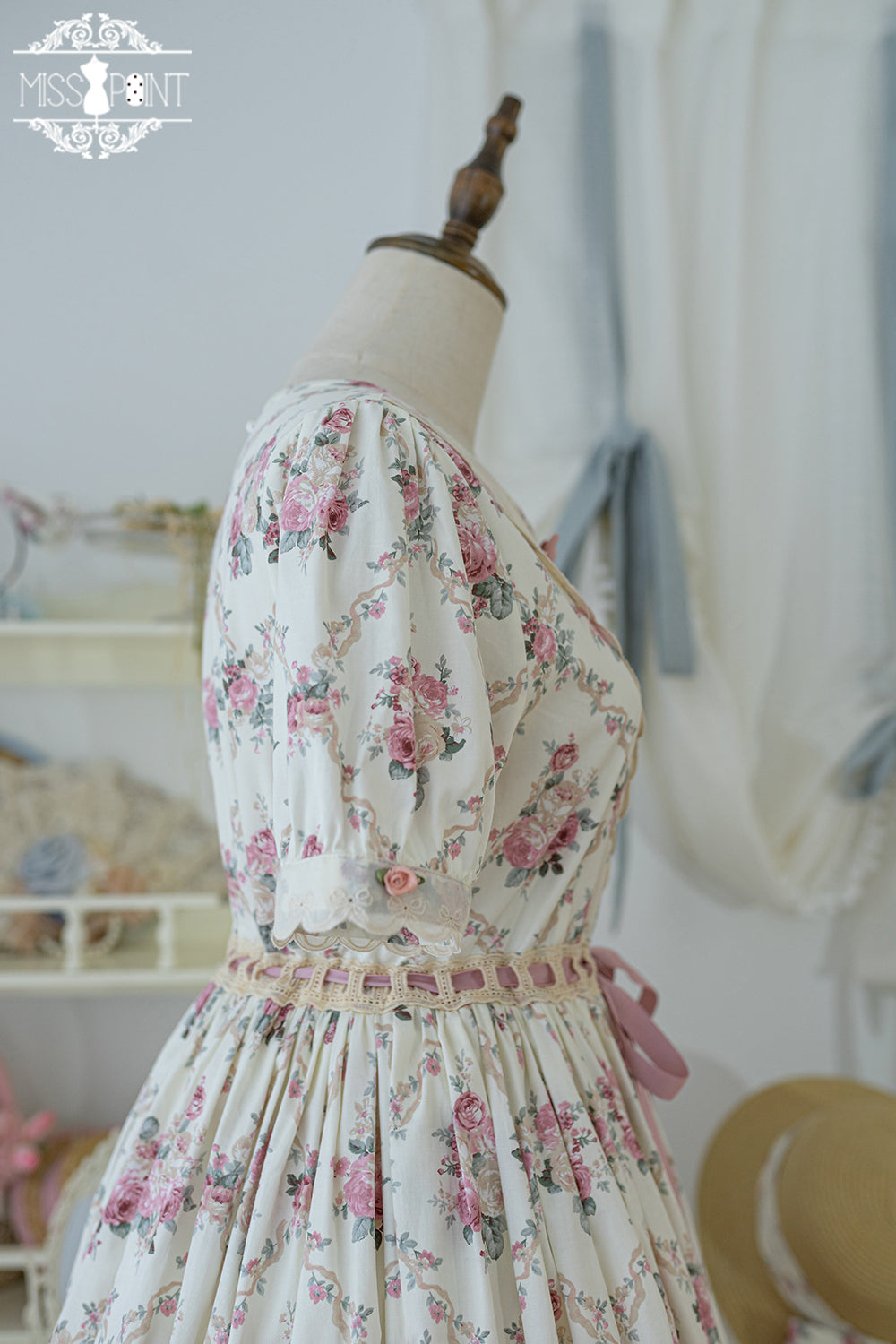 Miss Point - Happy Summer Elegant Lolita Floral OP Dress