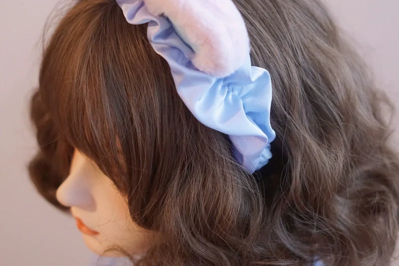 Besozealous - Handmade Lolita KC Animal Ear Coffee Hairband