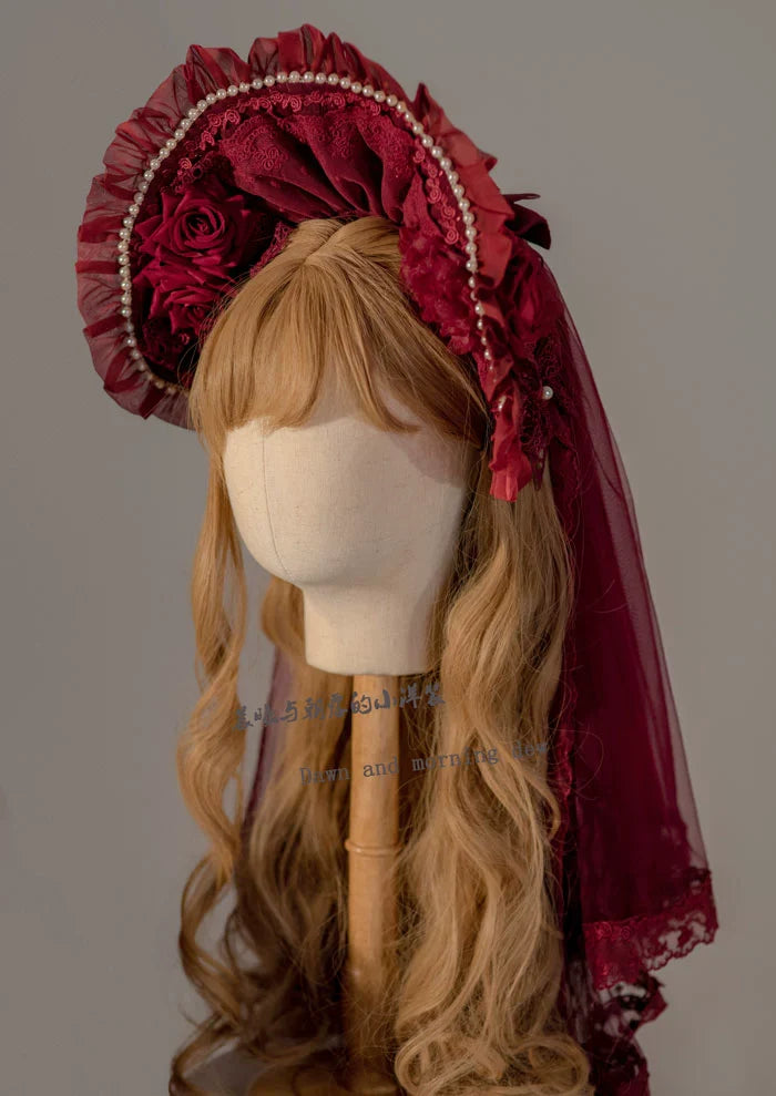 Dawn and Morning - Classic Lolita Accessories Elegant Lolita Headdress