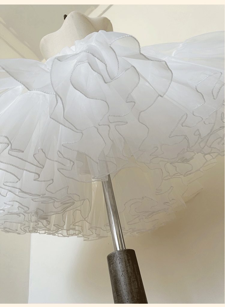 Niu Niu - Plus Size Lolita Petticoat with Daily or Fluffy Version