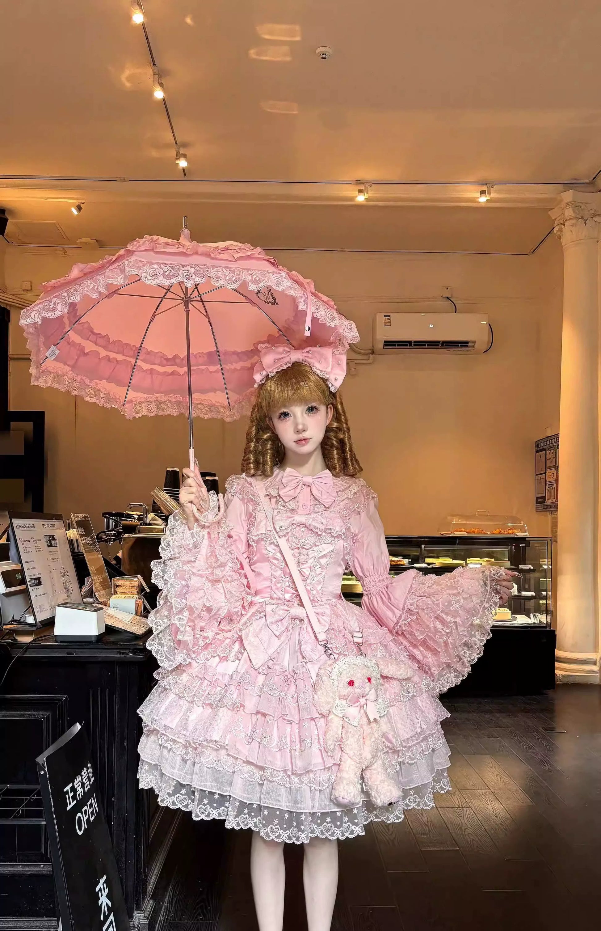 Sugar Girl - Love Overture - Sweet Lolita JSK, Tiered Ruffles Dress