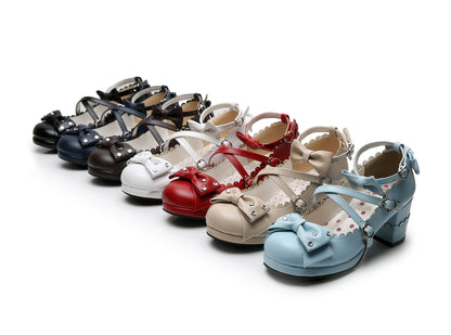 Sosic - Sweet Lolita High Heel Handmade Shoes