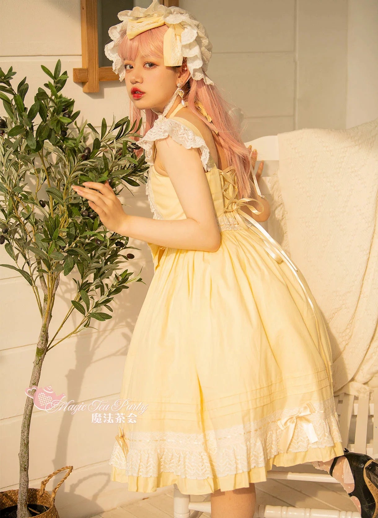 Magic Tea Party - Cute Lolita Jumper Dress Multicolors JSK