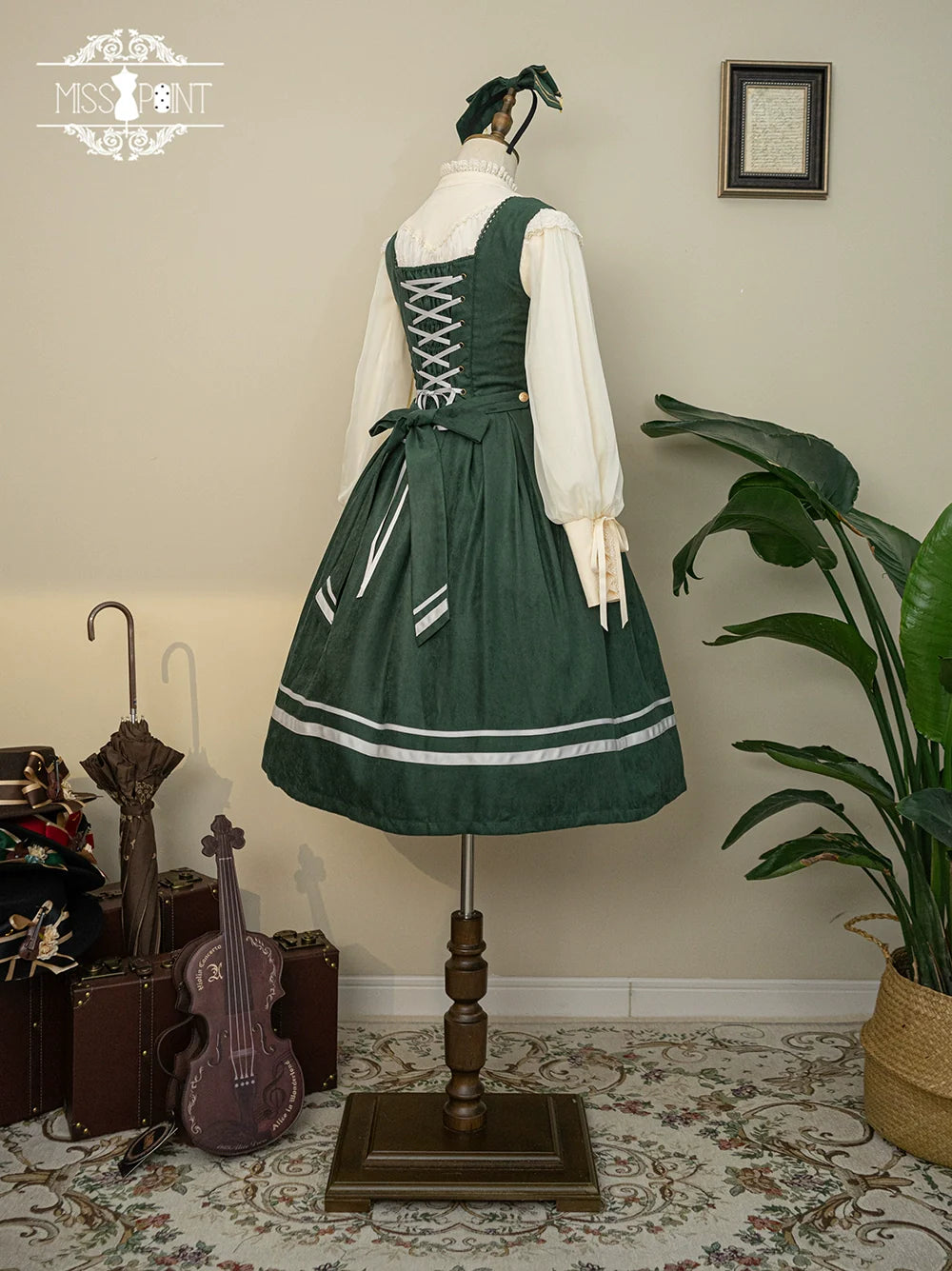 Miss Point - Customized Lolita Jumper Dress - Elegant College Lolita JSK