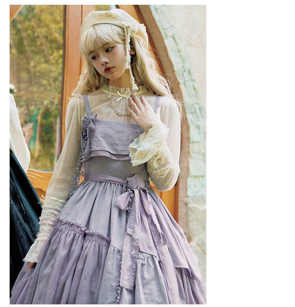 Nuit De Cellophane - A Thousand Moonfalls - Elegant Lolita JSK Dress Thin Cardigan