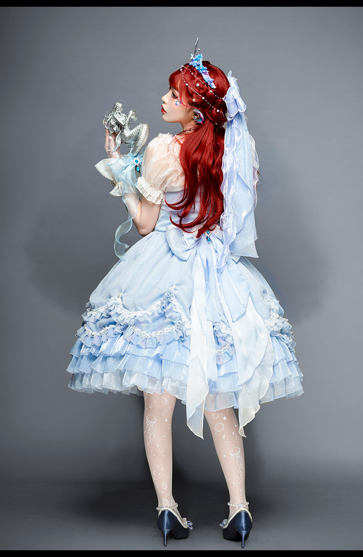Youpairui - Puffy and Violent Fishbone Clouds Lolita Petticoat