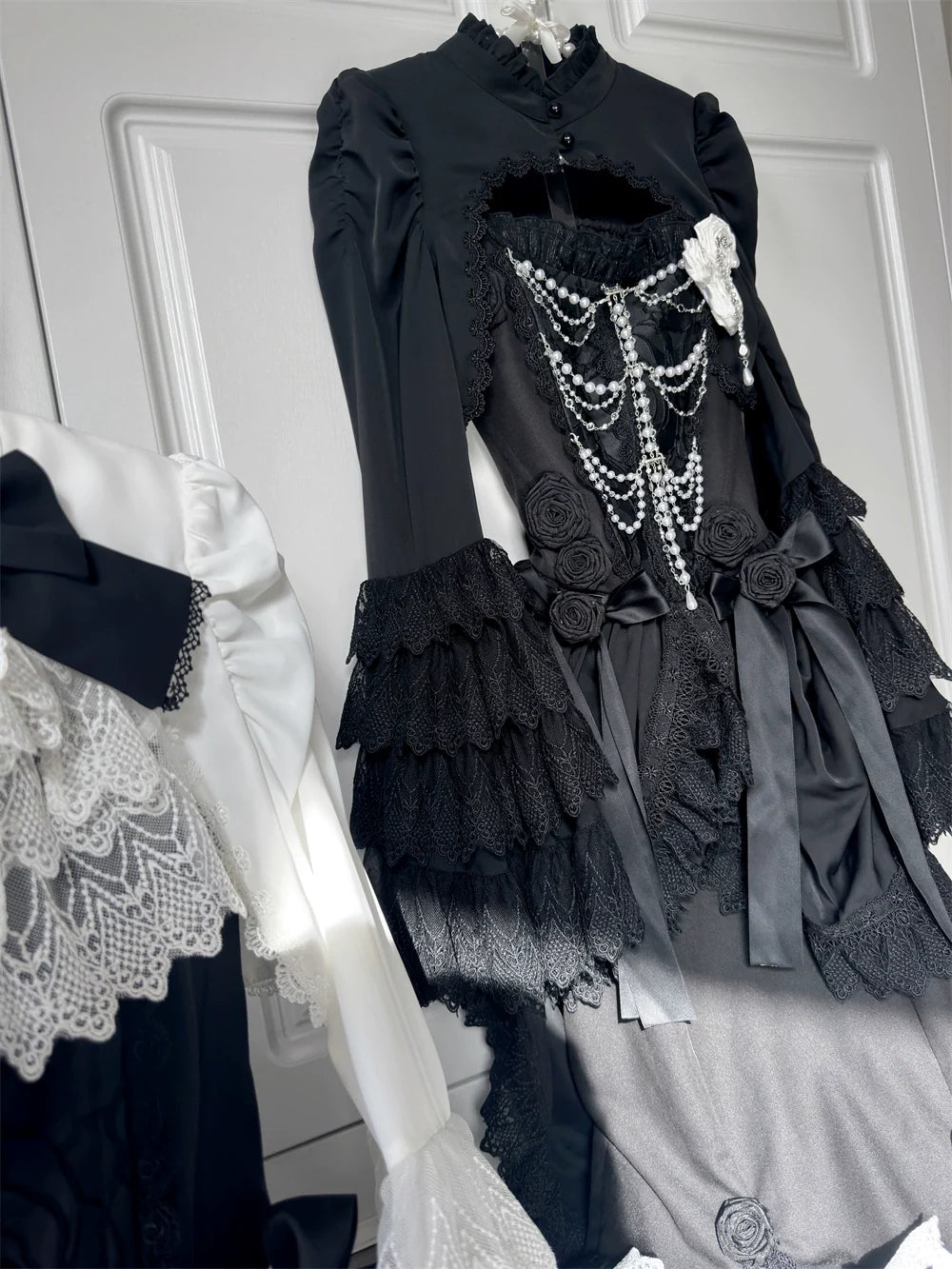 LeMiroir - Saint - Gothic Lolita Bolero Skirt Mermaid Dress Corset