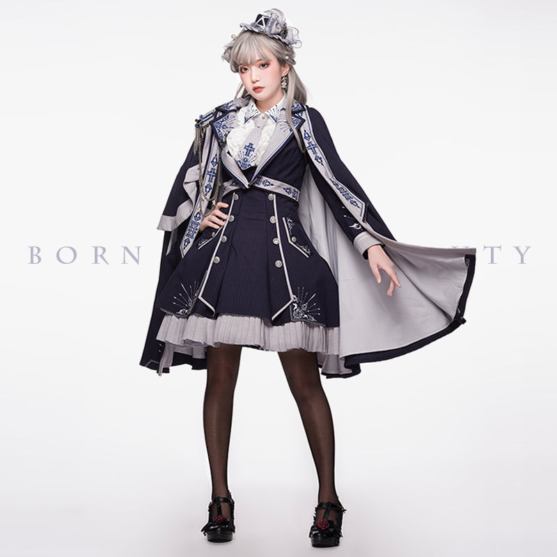 Youpairui - Sheffield - British Style Lolita JSK Set