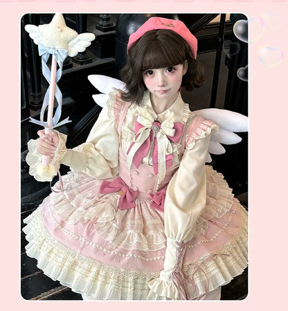 Sakurahime - Cupid Overture - Sweet Lolita Blouse Mutton Sleeves Shirt