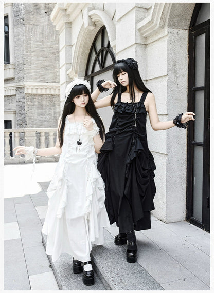 With PUJI - Dream - Daily Twins Lolita JSK, Loose Fit, Hidden Pockets