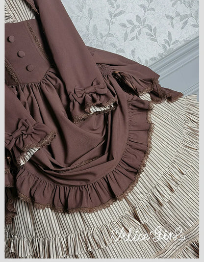 Alice Girl - Duke of Victoria - Classic Lolita SK & Overskirt Set