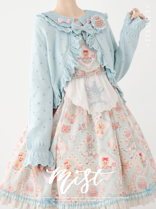 MIST - Nainai - Vintage Lolita Knitted Cardigan
