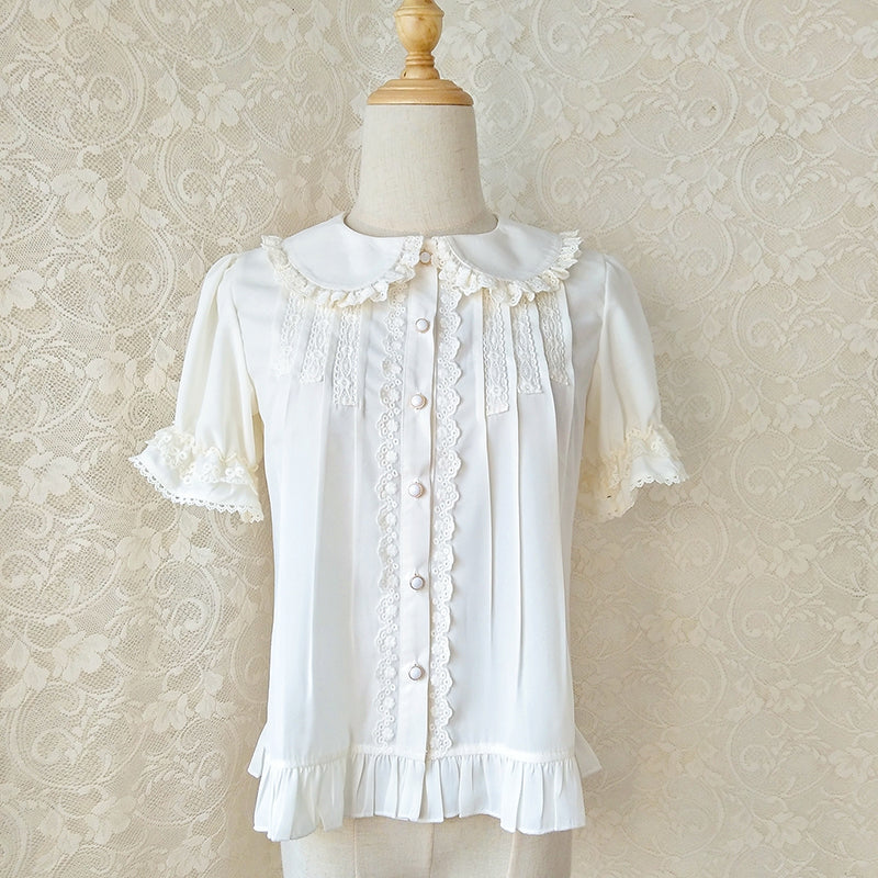 Youlan Lane - Peter Pan Collar Kawaii Lolita Blouse