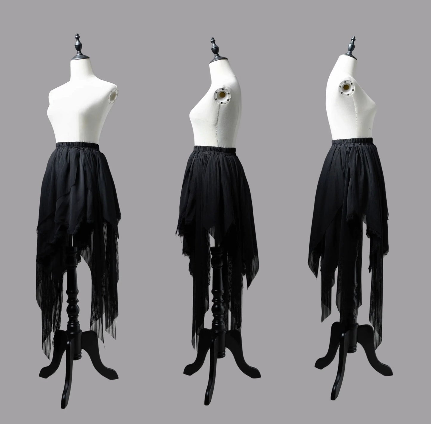 Wuyuzhe - Dragoon Knight 3.0 Version - Western Fantasy Style Lolita Irregular Skirt Set Lolita Vest