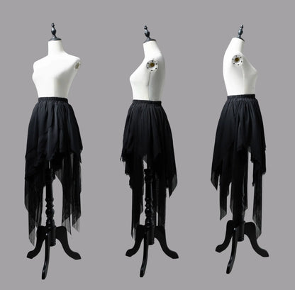 Wuyuzhe - Dragoon Knight 3.0 Version - Western Fantasy Style Lolita Irregular Skirt Set Lolita Vest