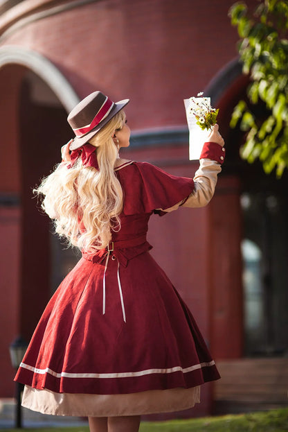 Miss Point - Elegant Lolita Coat - Golden Movement Customized Short Coat